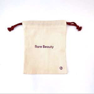 Selena Gomez Rare Beauty canvas drawstring pouch